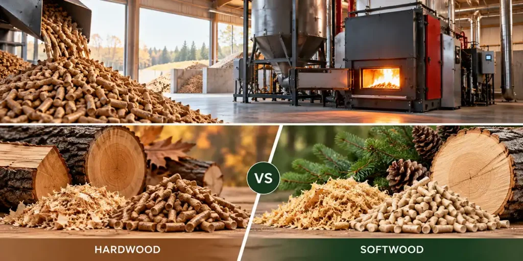 Image of Hardwood and Softwood heating pellets